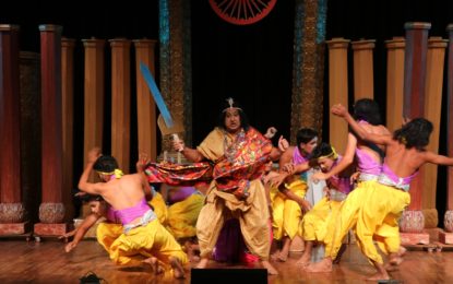 हिंदी नाटक कालिदास ऑडिटोरियम, Virsa विहार केंद्र, पटियाला में ‘सम्राट अशोक’ 17 अगस्त, 2016 को