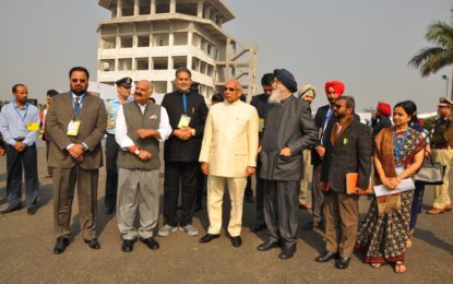 भारत के माननीय राष्ट्रपति श्री प्रणब मुखर्जी  की यात्रा के दौरान उत्तर क्षेत्र सांस्कृतिक केंद्र (NZCC), पटियाला द्वारा सांस्कृतिक प्रस्तुतियों 20 नवंबर, 2016 को।
