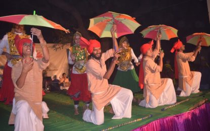 राष्ट्रीय संस्कृति Mahotsav- 2016 के दौरान मादवा पर आउटरीच कार्यक्रम, वाराणसी NZCC द्वारा की झलक