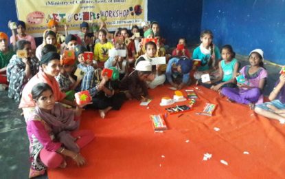 एनजीसीसी, पटियाला 22 मई से 8 जून, 2017 तक अनाथ छात्रों के लिए कला और शिल्प कार्यशालाओं का आयोजन