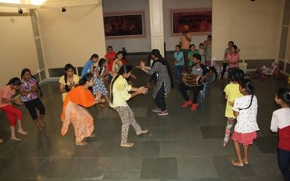 एनजीएससीसी, पिरियाला द्वारा विरसा विहार में आयोजित भारत की ग्रीष्मकालीन कार्यशालाओं का पहला दिन, भाषा भवन, पटियाला के नजदीक।