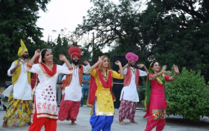 बच्चों के पार्क, बारदार गार्डन, पटियाला में 71 वें स्वतंत्रता दिवस के समारोह के दौरान एनजेडसीसी द्वारा सांस्कृतिक प्रस्तुति