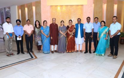 उत्तर क्षेत्र सांस्कृतिक केंद्र, पटियाला (संस्कृति मंत्रालय, भारत सरकार) की 40 वीं कार्यक्रम बैठक यूटी में आयोजित की गई। गेस्ट हाउस, चंडीगढ़ आज 5 जून, 2018 को।