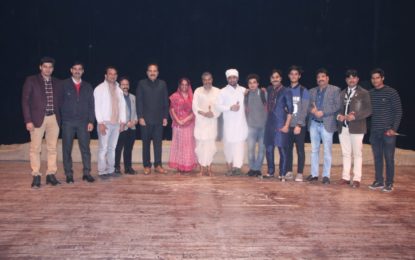 एनजेडसीसी द्वारा चंडीगढ़ में आयोजित किए जा रहे नाट्योत्सव 2